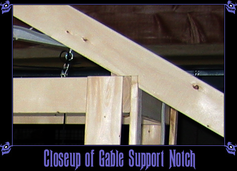 Closeup of Gable Support Notch